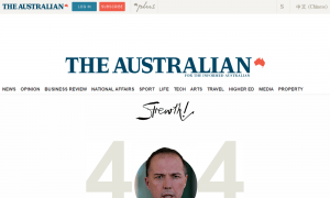 Best 404 pages: The Australian